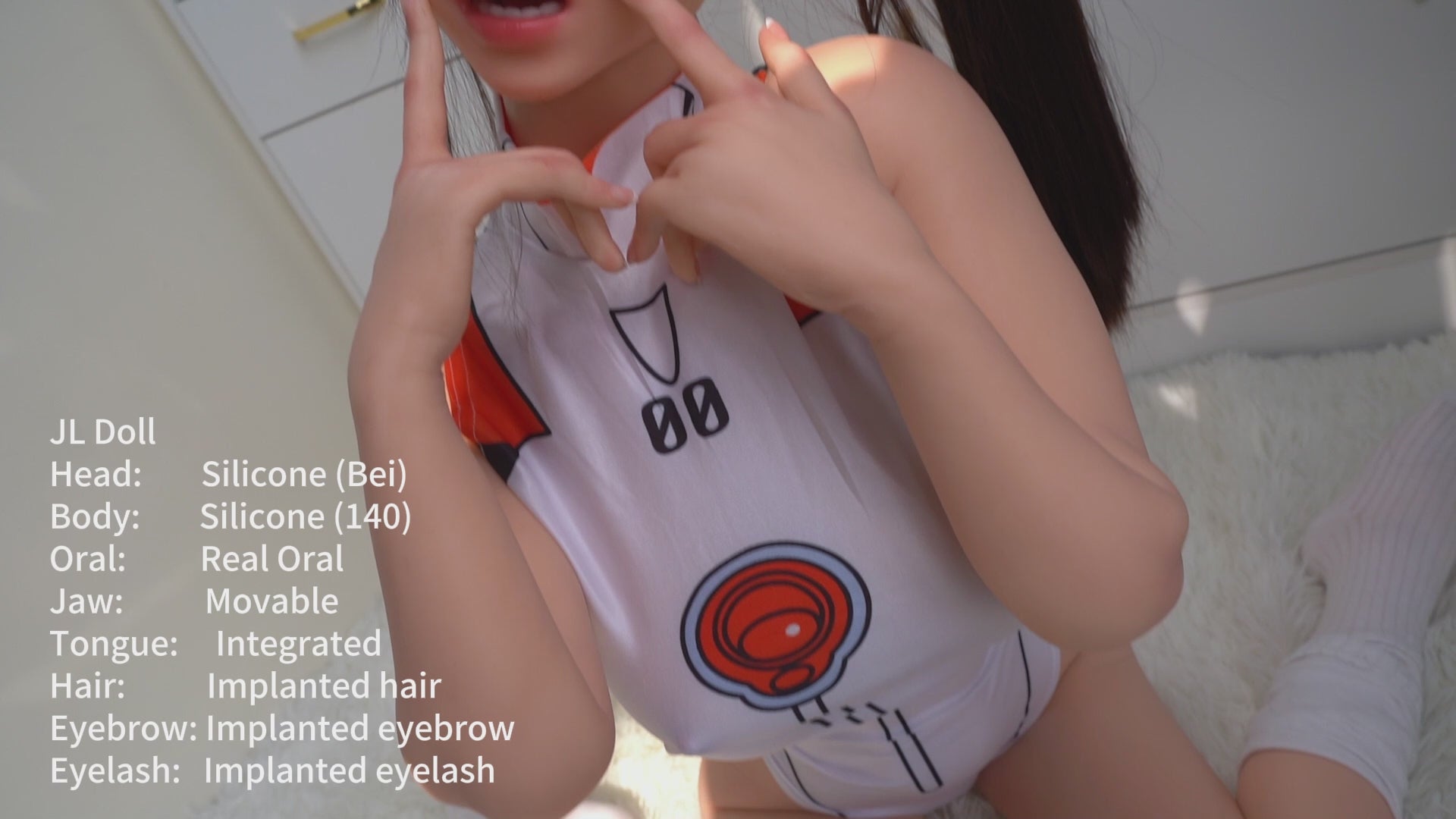 Bei Sex Doll (Jarliet 140cm σιλικόνη C-Cup)