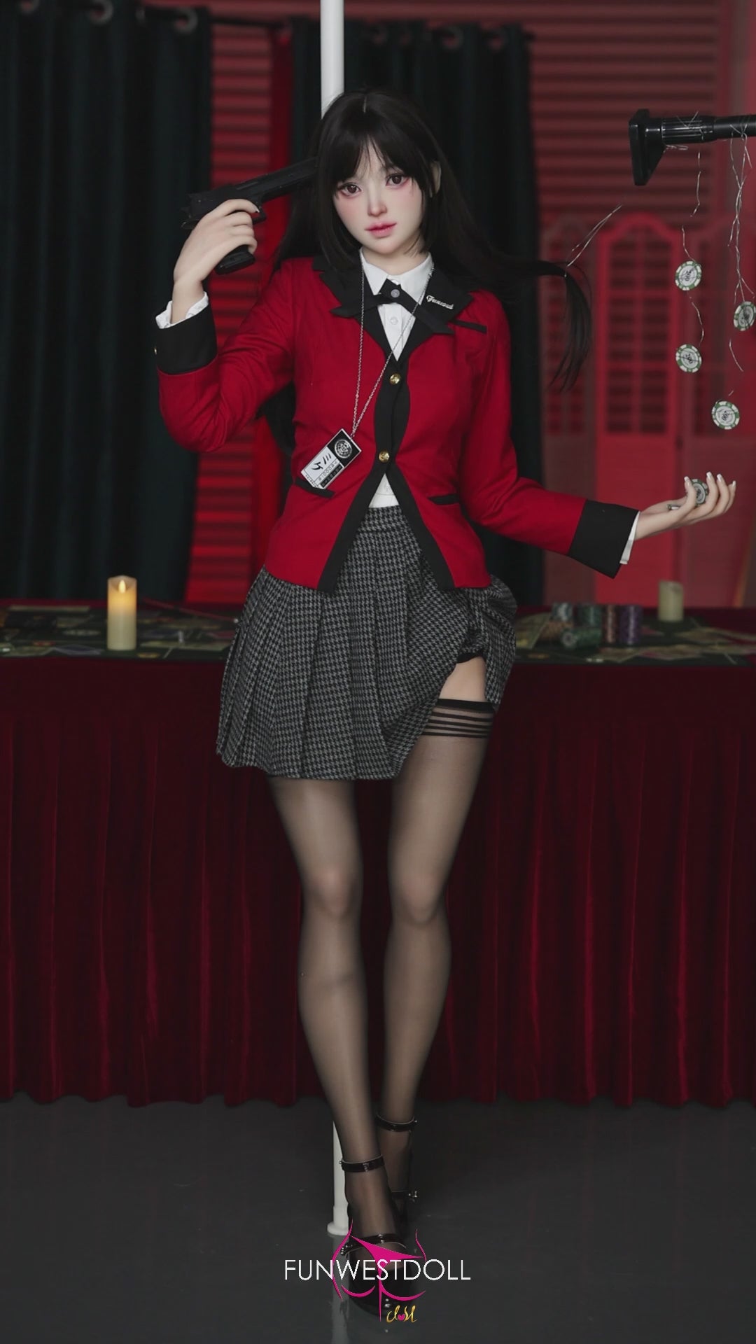 Κούκλα σεξ Yumeko Jabami (FunWest Doll 159cm A-Cup #038S RST σιλικόνη) EXPRESS