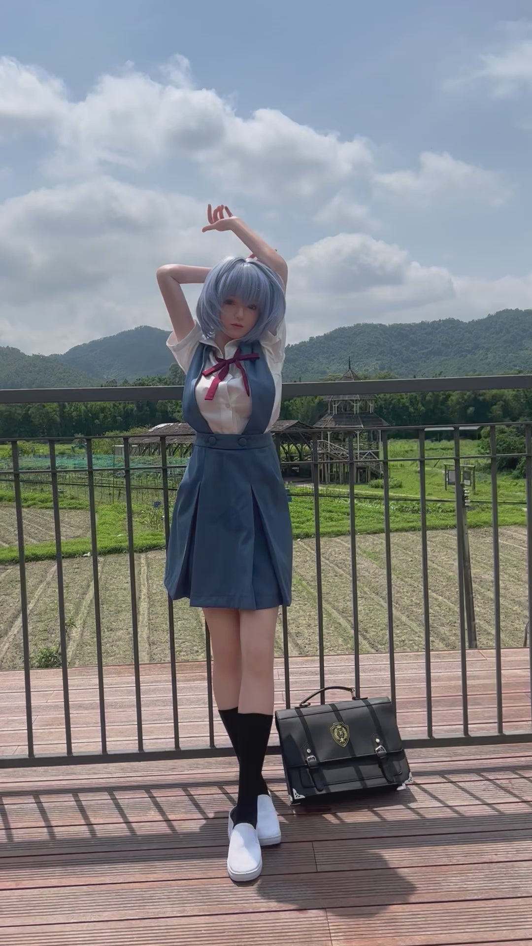 Rei Sex Doll (Game Lady 156cm D-Cup Anime No.03 Σιλικόνη)