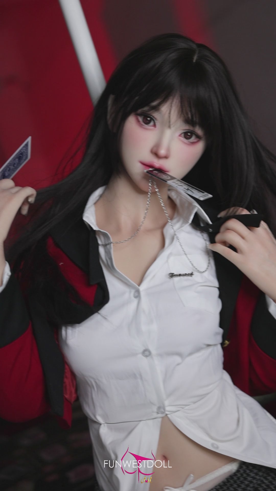 Κούκλα σεξ Yumeko Jabami (FunWest Doll 159cm A-Cup #038S RST σιλικόνη) EXPRESS