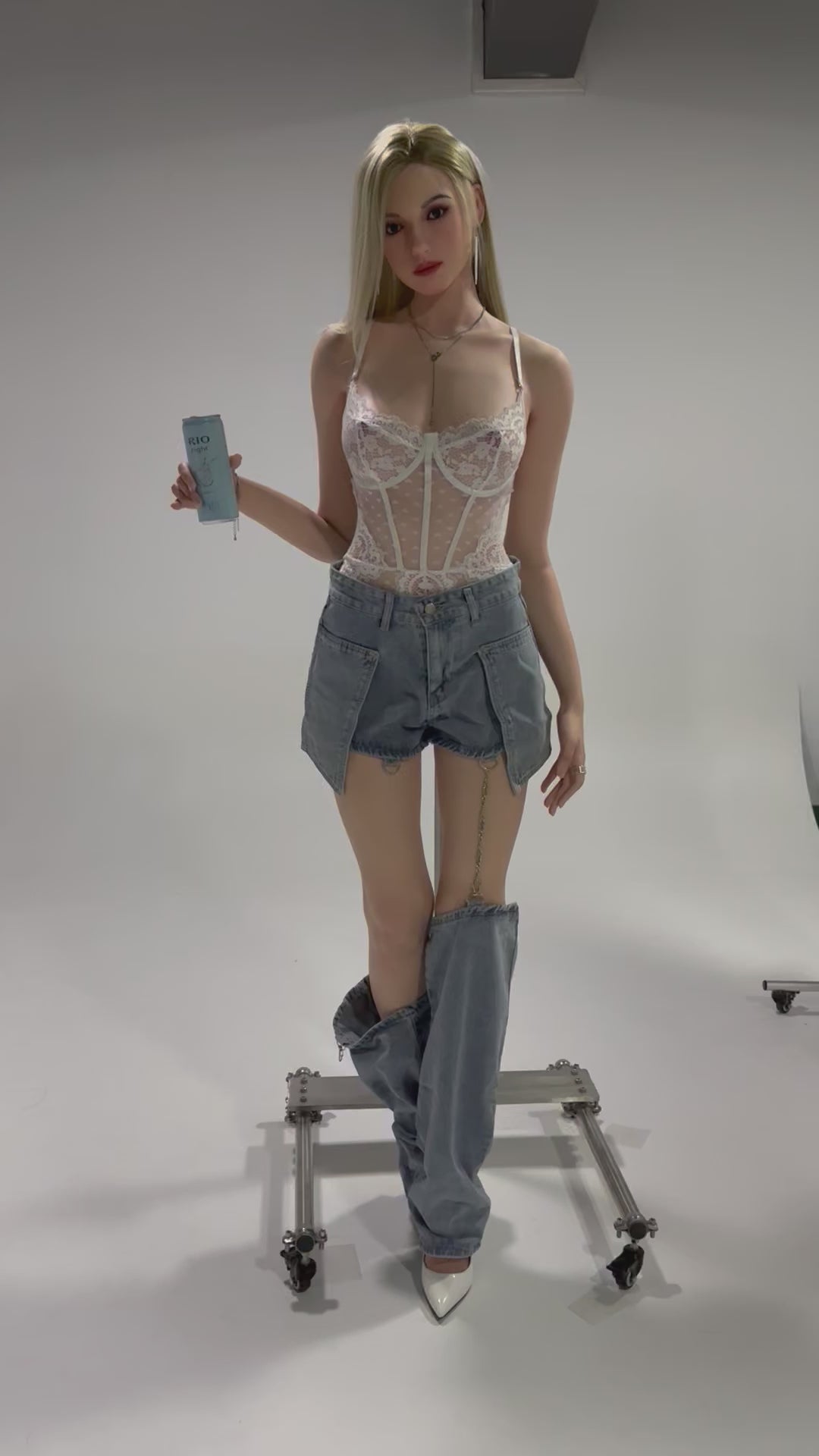 κούκλα σεξ Ζέινα (Zelex Σιλικόνη 175cm E-Cup GE111-1)