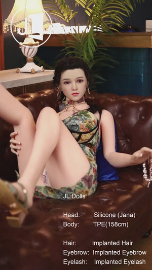 Jana Sex Doll (Jarliet 158cm D-Kupa TPE+σιλικόνη)