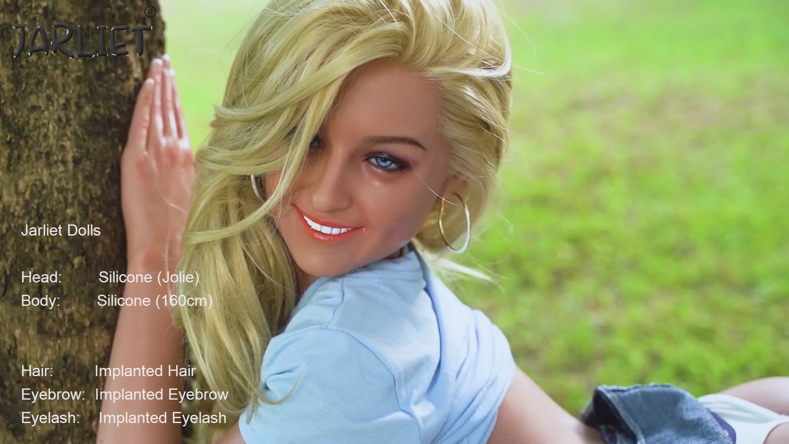 Jolie Sex Doll (Jarliet Σιλικόνη C-Cup 160cm)