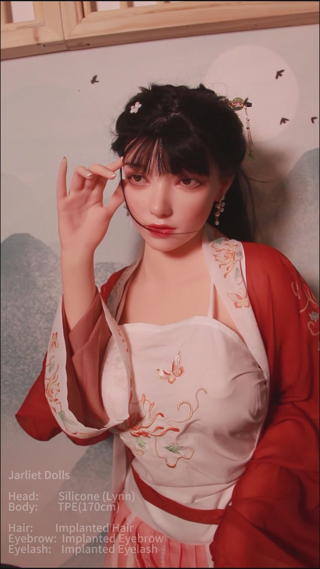 Κούκλα σεξ Λιν (Jarliet 170 cm H-Cup TPE+Σιλικόνη)