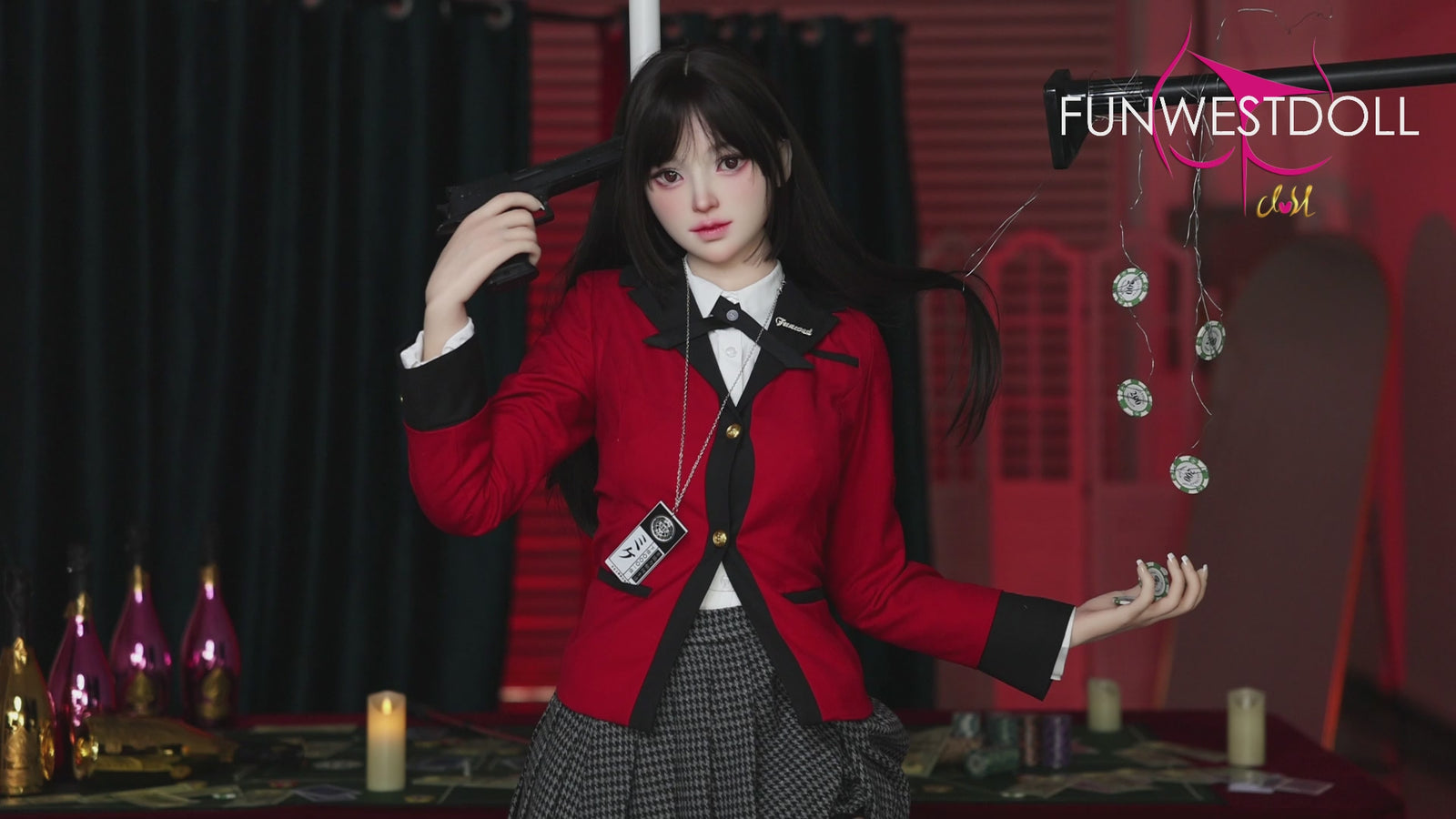 Κούκλα σεξ Yumeko Jabami (FunWest Doll 159cm A-Cup #038S RST σιλικόνη) EXPRESS