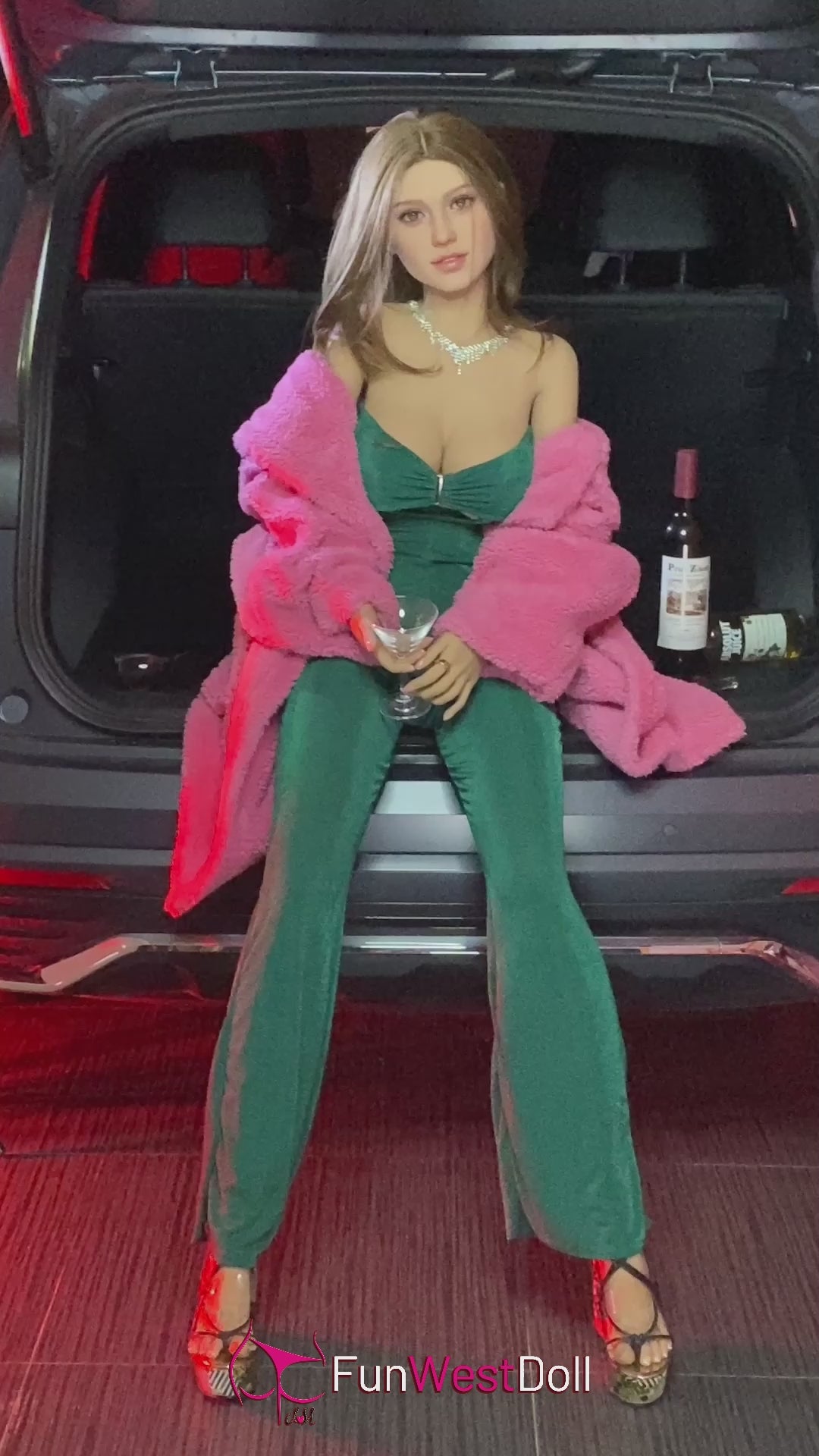 Τριαντάφυλλο σεξ κούκλα (FunWest Doll 155cm F-Cup #043 TPE)