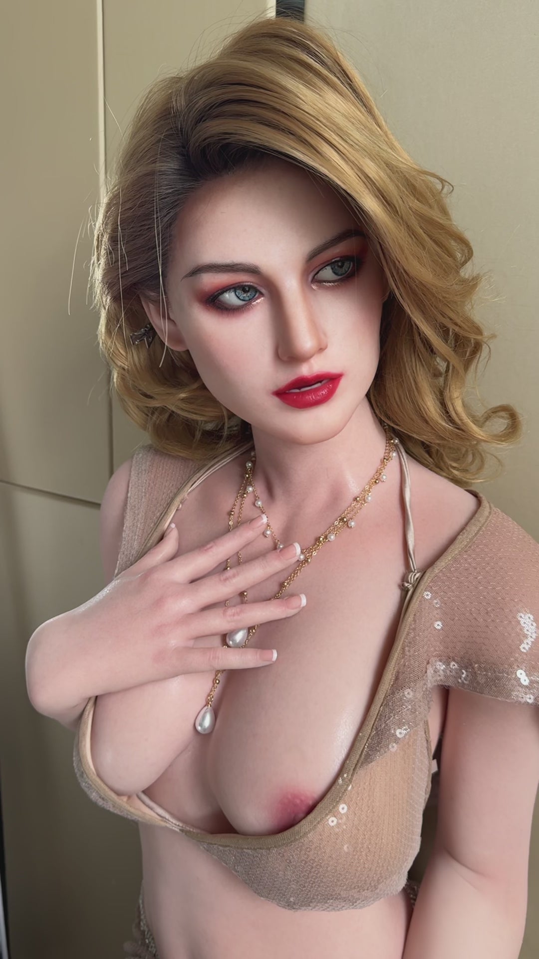 Amber κούκλα του σεξ (Starpery 169 cm C-cup TPE+Σιλικόνη)