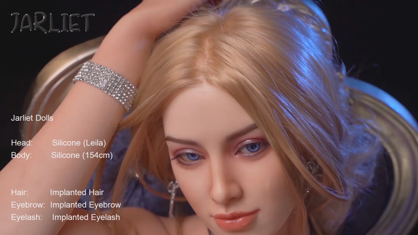 Leila Sex doll (Jarliet 154cm C-cup silicone)