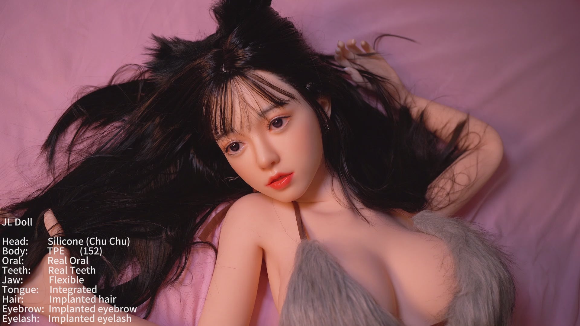 Chu Sex Doll (Jarliet 152cm D-Kupa TPE+σιλικόνη)