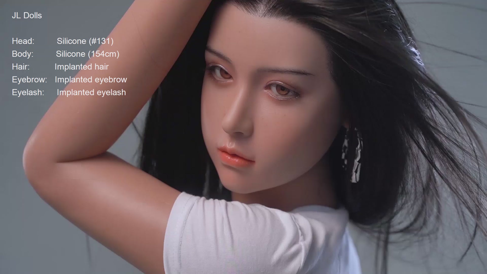 Ρόζι σεξ κούκλα (Jarliet Σιλικόνη C-Cup 154 ​​cm)