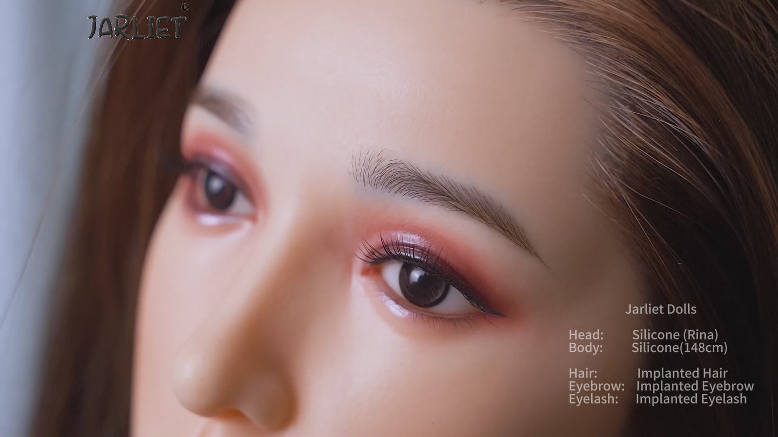 Ρίνα σεξ κούκλα (Jarliet Σιλικόνη E-Cup 148 cm)