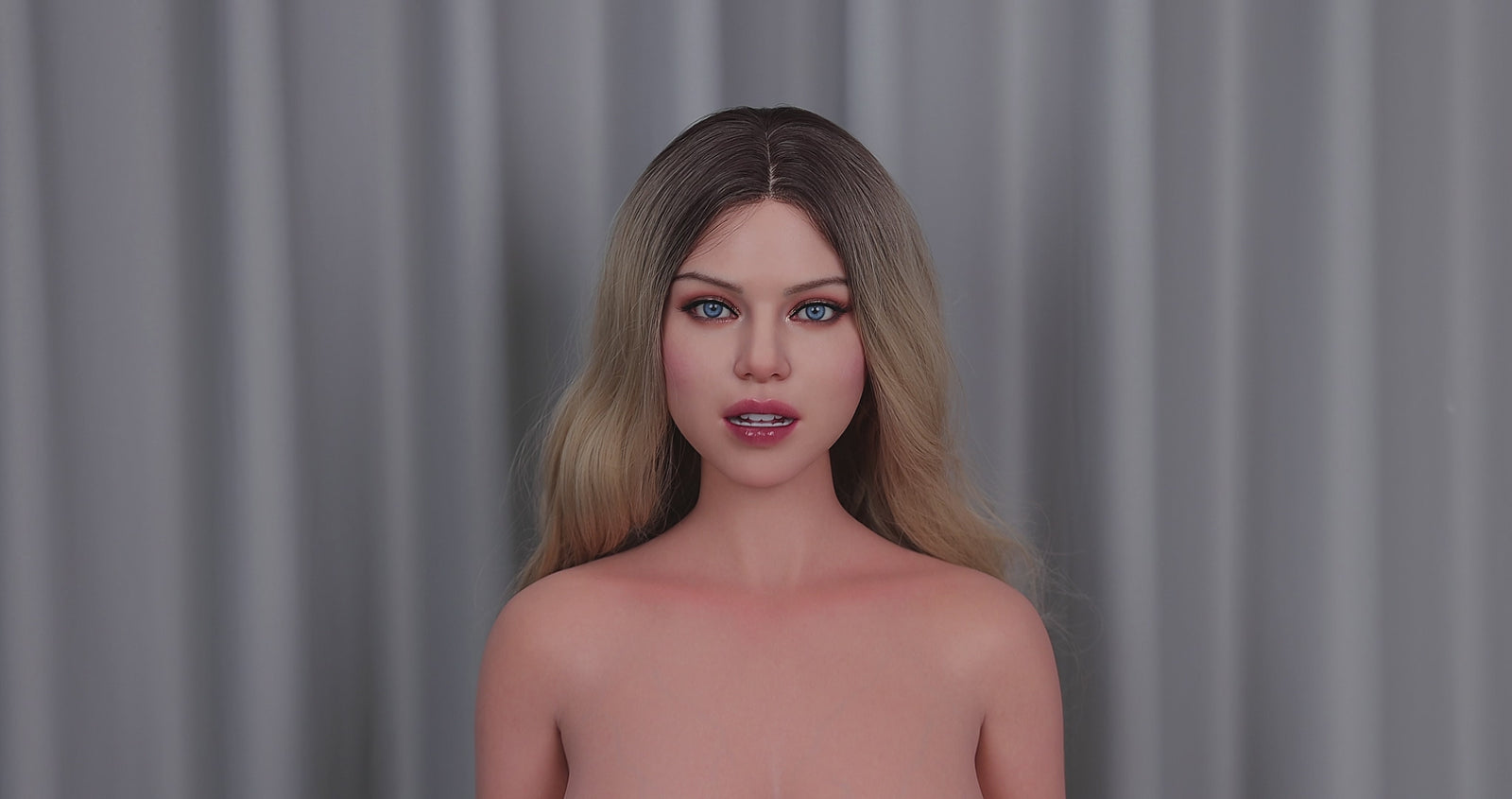 Carlee Torso Sex Doll (FanReal Doll Σιλικόνη 109cm F-Cup) EXPRESS