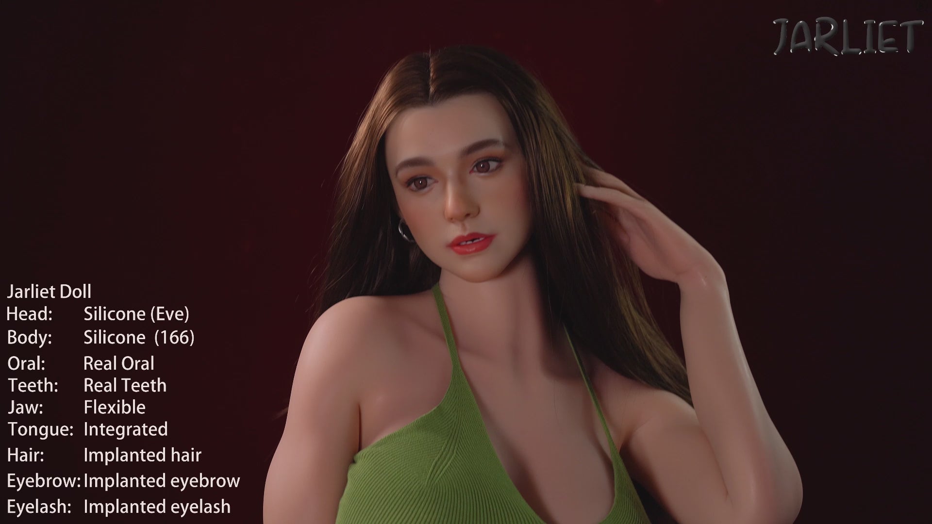 Κούκλα σεξ παραμονής (Jarliet Σιλικόνη E-Cup 163 cm)