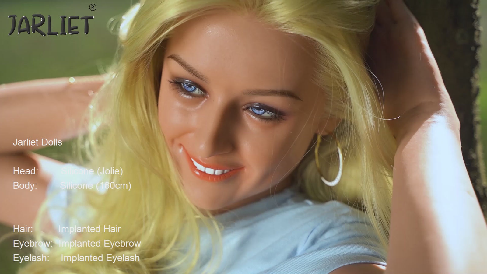 Jolie Sex Doll (Jarliet Σιλικόνη C-Cup 160cm)