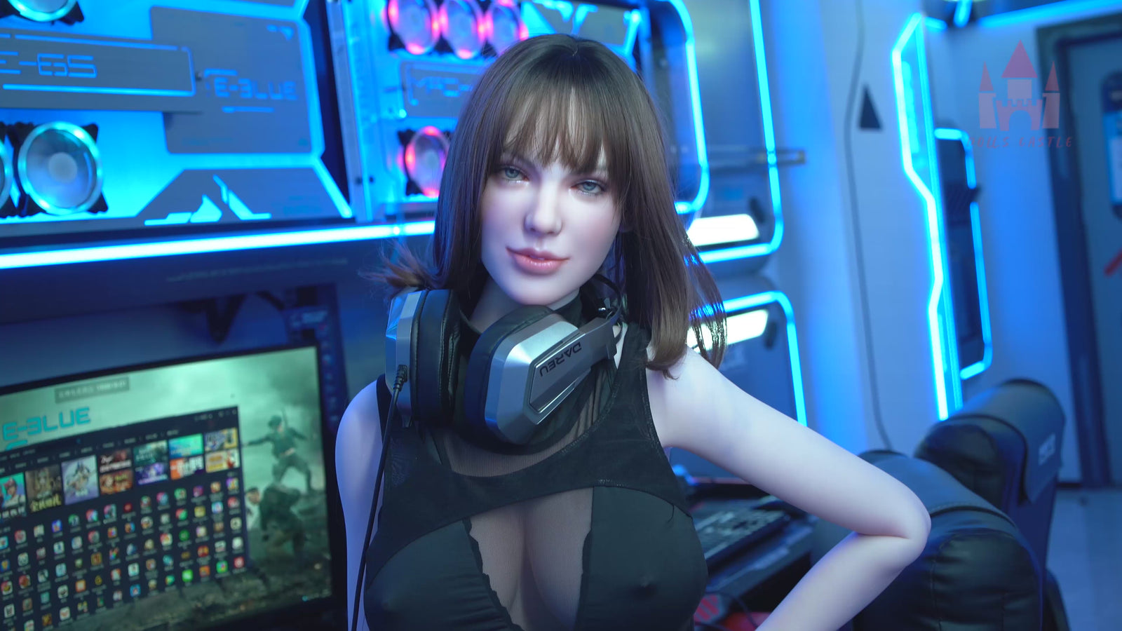 κούκλα σεξ Hariet (Dolls Castle Σιλικόνη 168 cm G-Cup #S1)