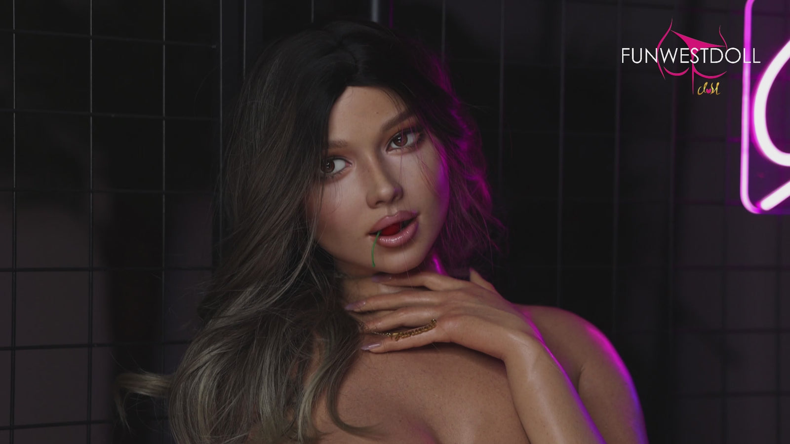 Τριαντάφυλλο σεξ κούκλα (FunWest Doll 168cm D-Cup #043SJ RST σιλικόνη)