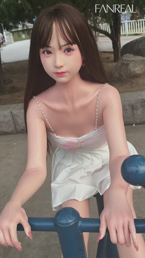 Mo Sex Doll (FanReal Doll 153cm σιλικόνη B-Cup)