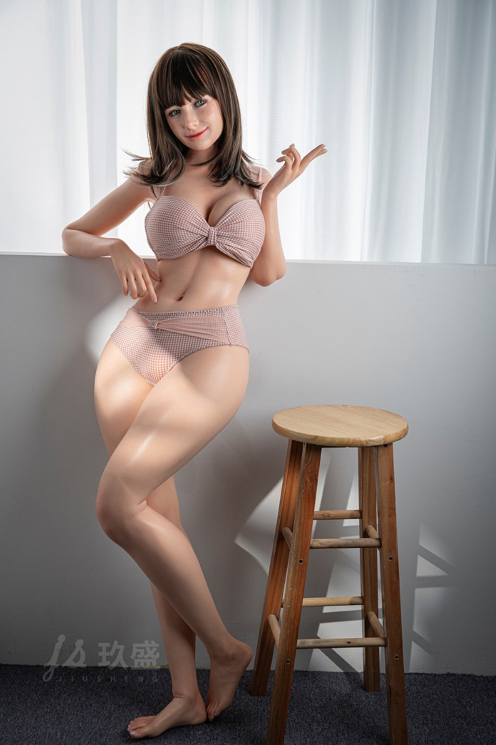 Sienna Sex Doll (jiusheng 152cm e-cup #108 σιλικόνη)
