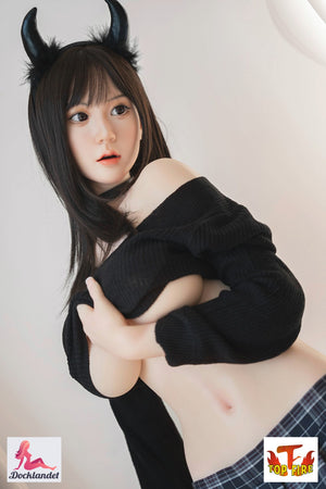 Ann Sex Doll (Top Fire Doll 158cm D-Kupa T10 σιλικόνη)