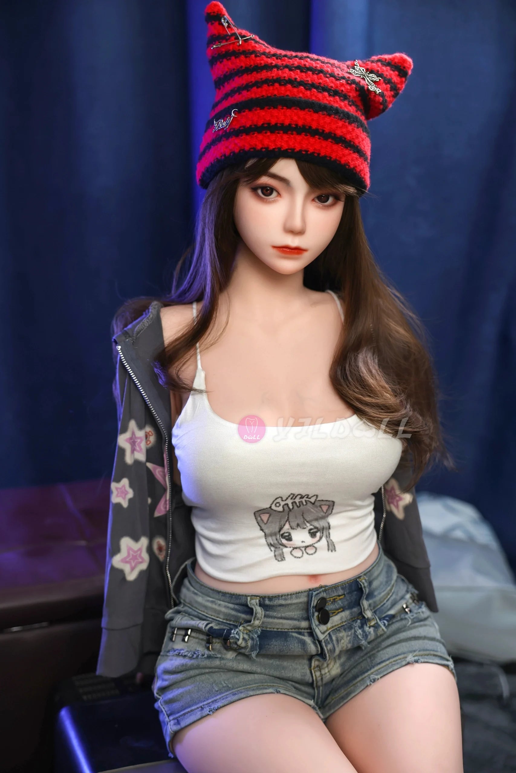 Kang Li Sex Doll (YJL Doll 140cm B-Cup #883 TPE+σιλικόνη)