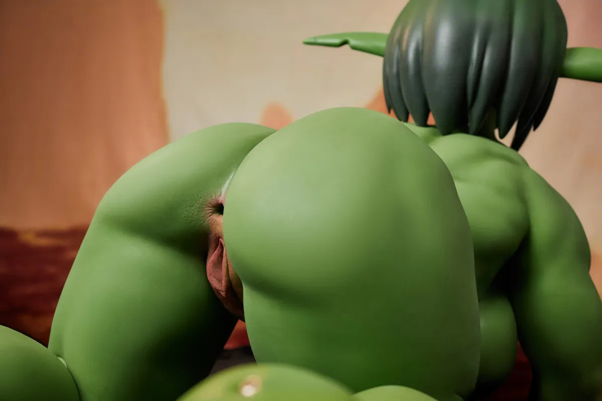 Barza Orc Sex doll (Climax Doll Ultra 120cm J-cup silicone)