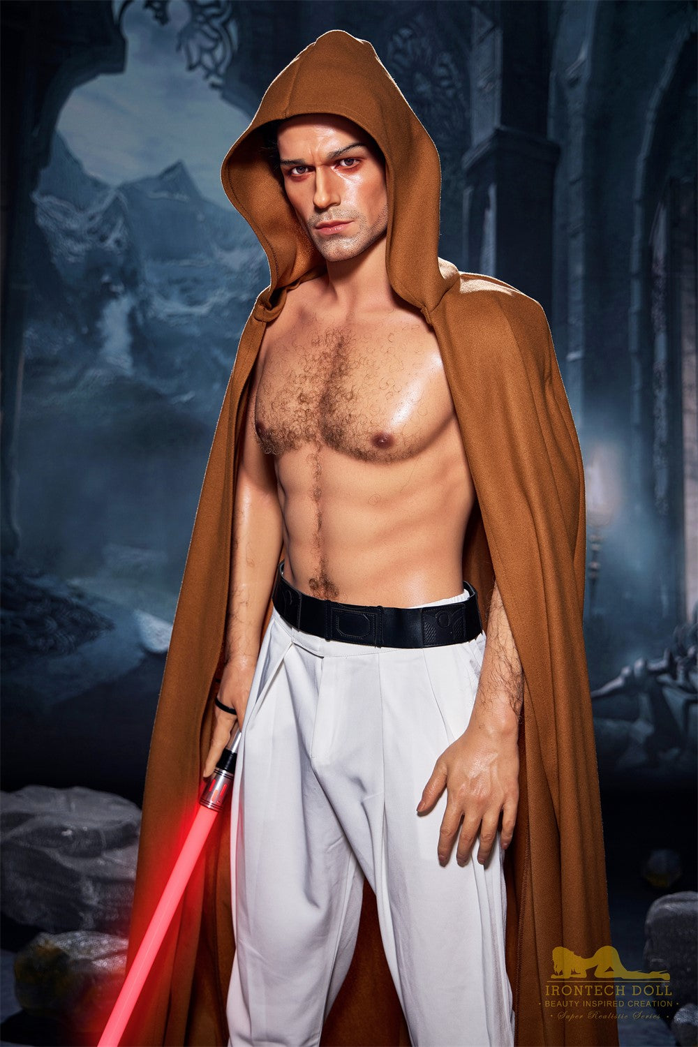 Luke Male Sex Doll (Irontech Doll 170cm M5 σιλικόνη)