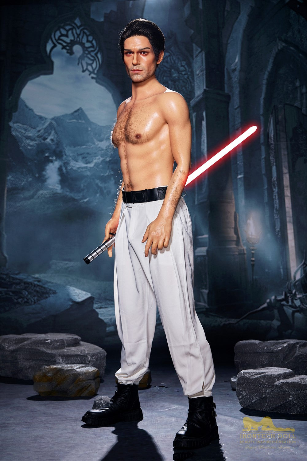 Luke Male Sex Doll (Irontech Doll 170cm M5 σιλικόνη)