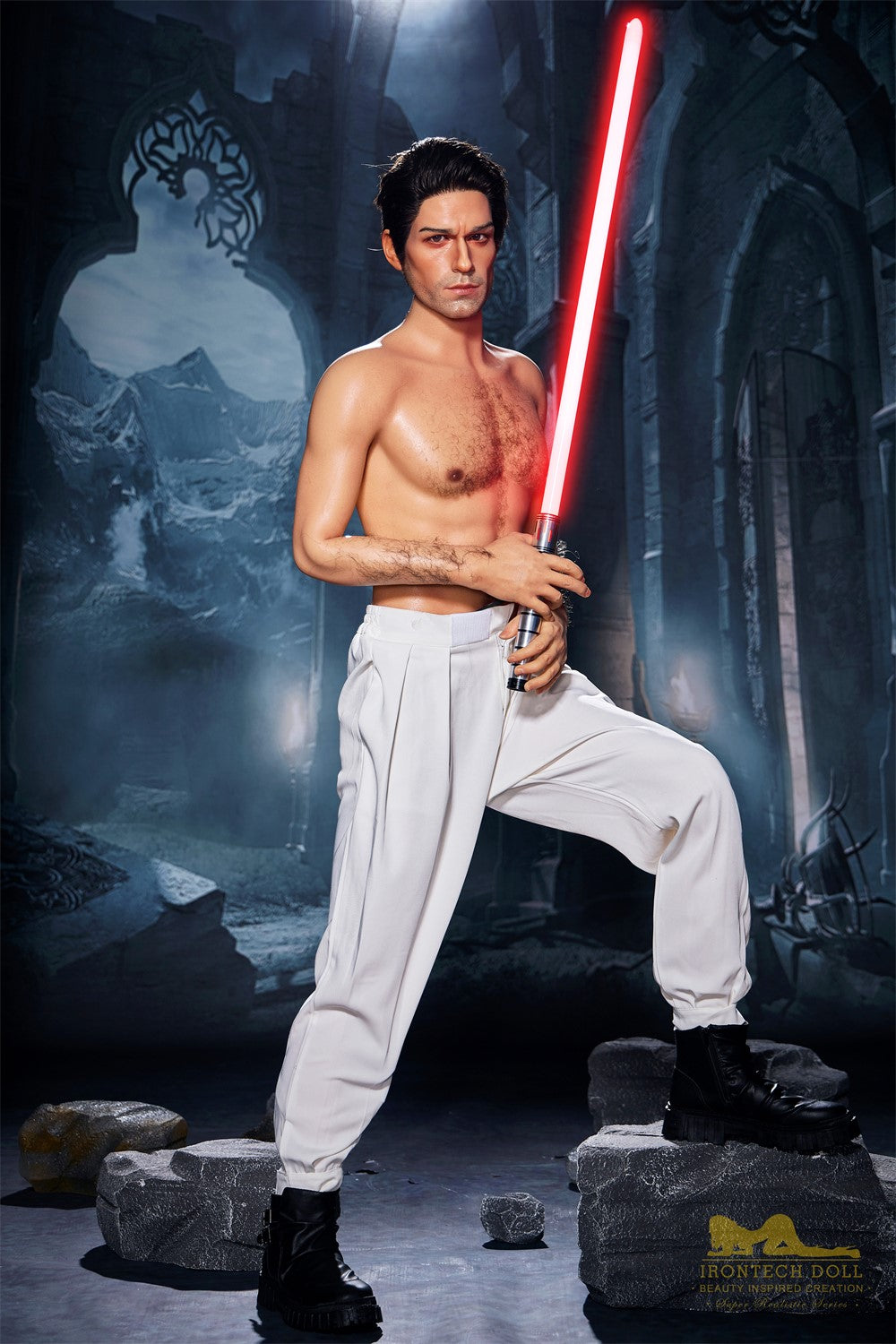 Ανδρική σεξουαλική κούκλα Luke (Irontech Doll Σιλικόνη M5 170cm)