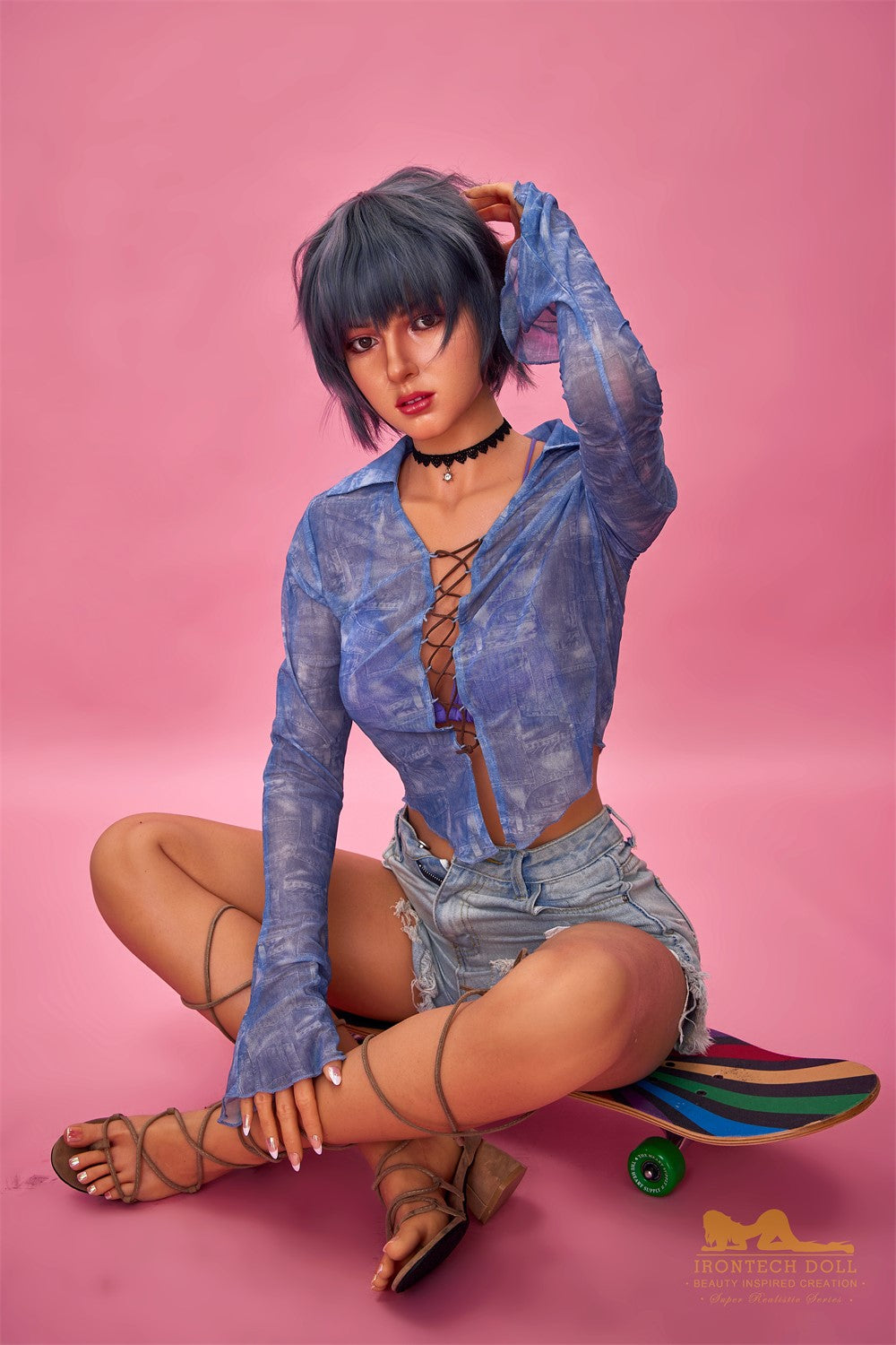 Jenny Sex Doll (Irontech Doll Σιλικόνη 168cm B-Cup S29)