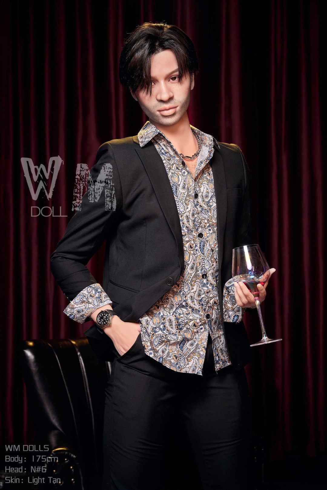 Δεύτερη αρσενική κούκλα σεξ (WM-Doll 175cm #N6 TPE)