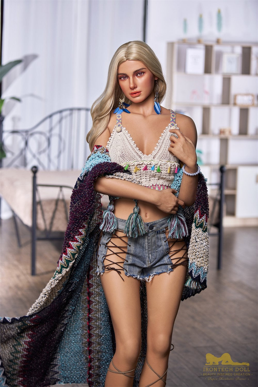 Malin Sex Doll (Irontech Doll 168cm B-Cup S17 σιλικόνη)