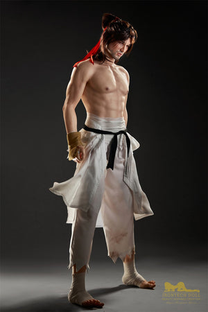 Ryo Male Sex Doll (Irontech Doll 176cm M1 σιλικόνη)