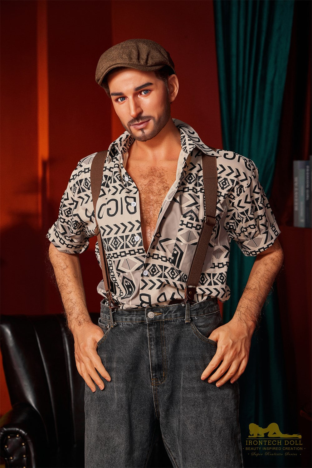 Antonio Male Sex Doll (Irontech Doll 170cm M3 σιλικόνη)
