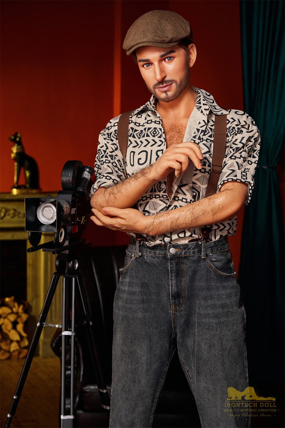 Antonio Male Sex Doll (Irontech Doll 170cm M3 σιλικόνη)