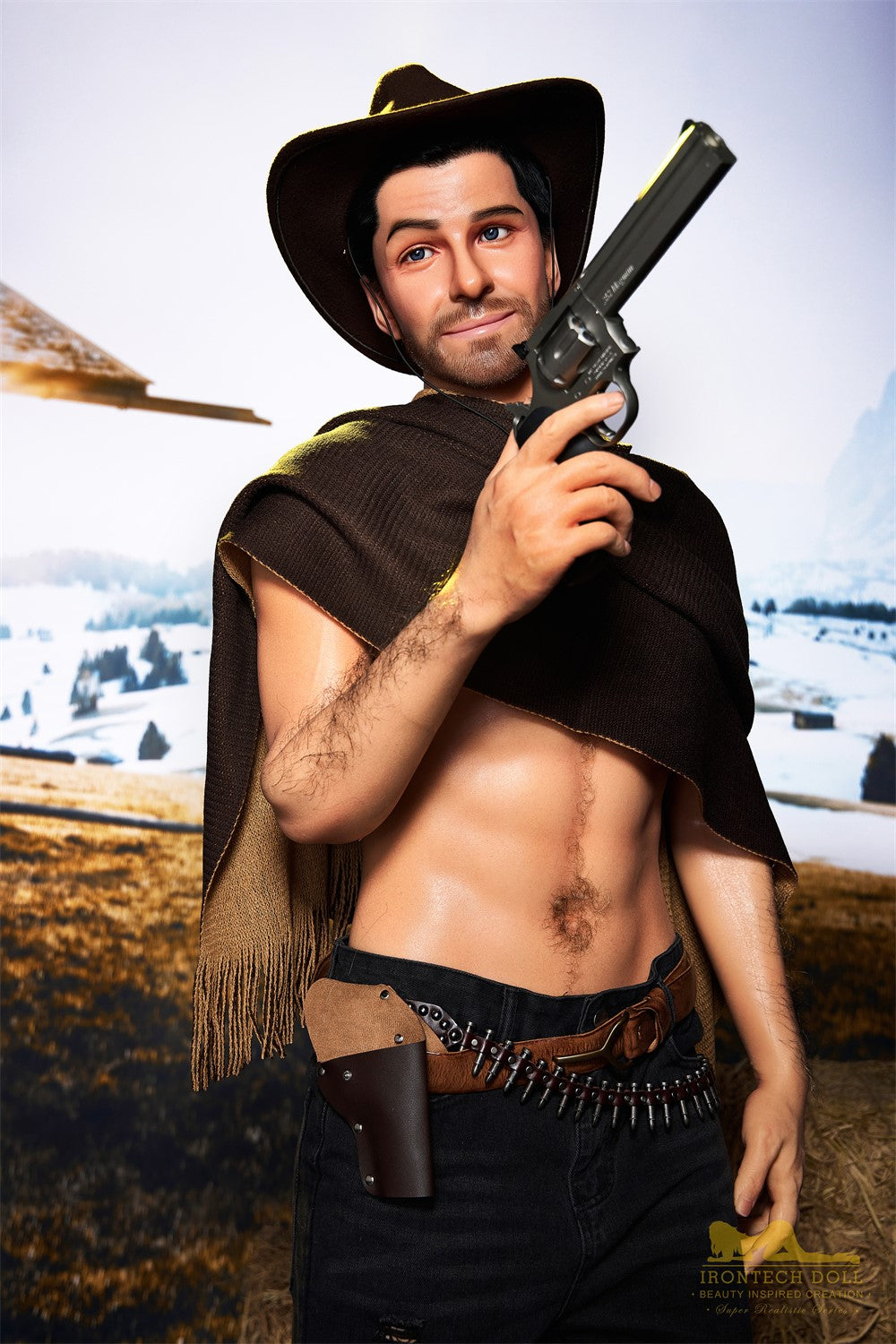 Ανδρική σεξουαλική κούκλα Allen (Irontech Doll Σιλικόνη M6 170cm)