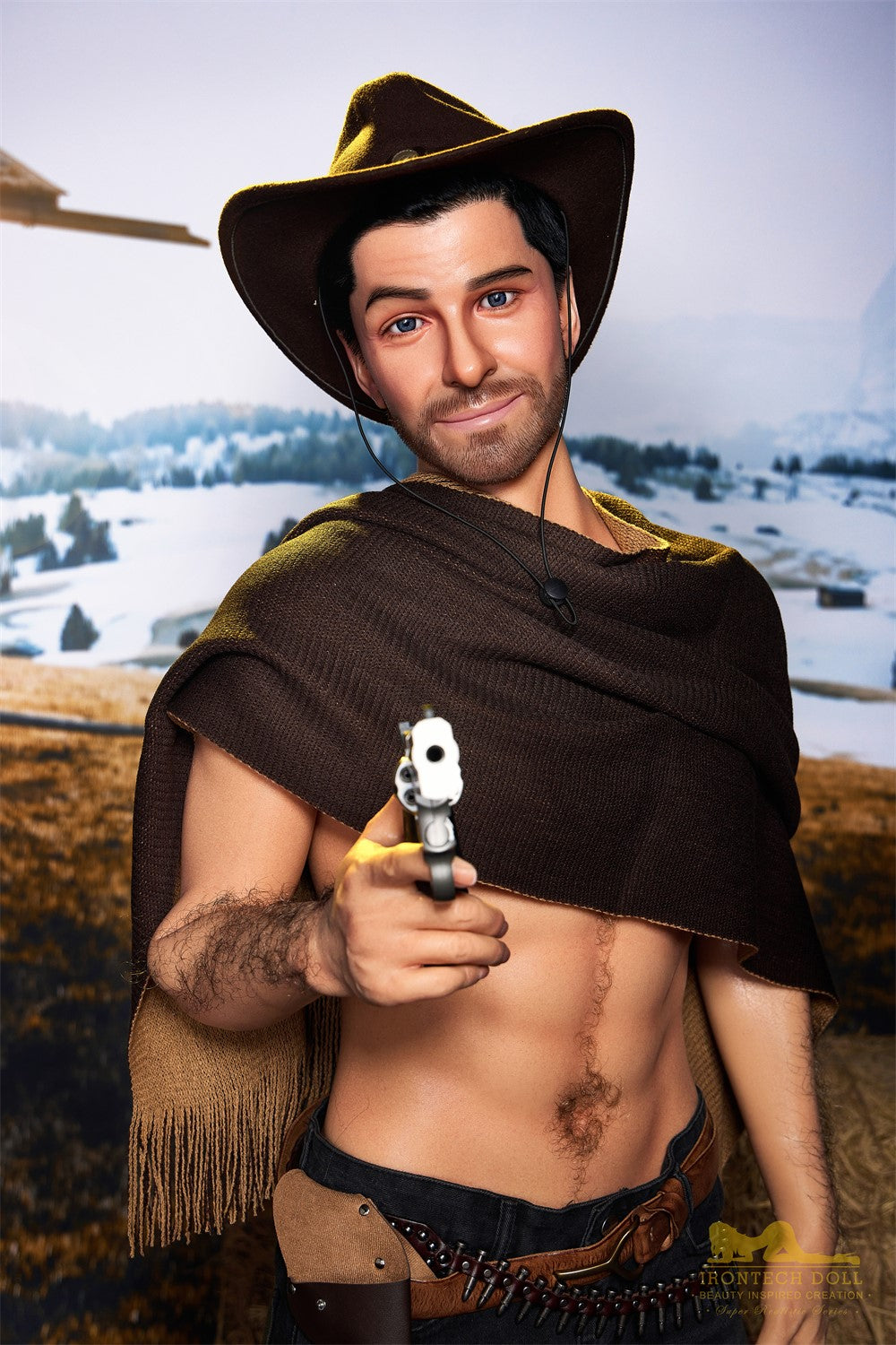 Ανδρική σεξουαλική κούκλα Allen (Irontech Doll Σιλικόνη M6 170cm)