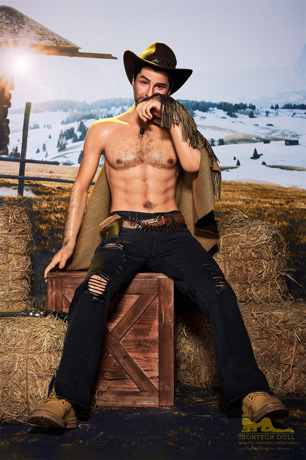 Allen Male Sex Doll (Irontech Doll 170cm M6 σιλικόνη)