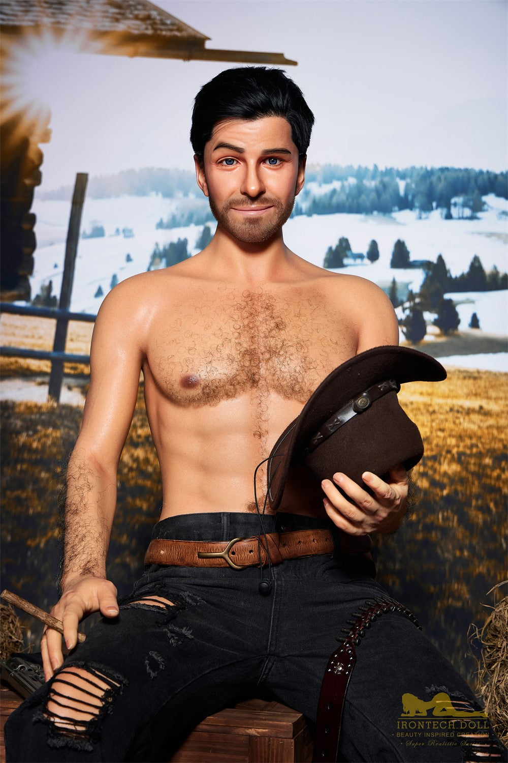 Ανδρική σεξουαλική κούκλα Allen (Irontech Doll Σιλικόνη M6 170cm)