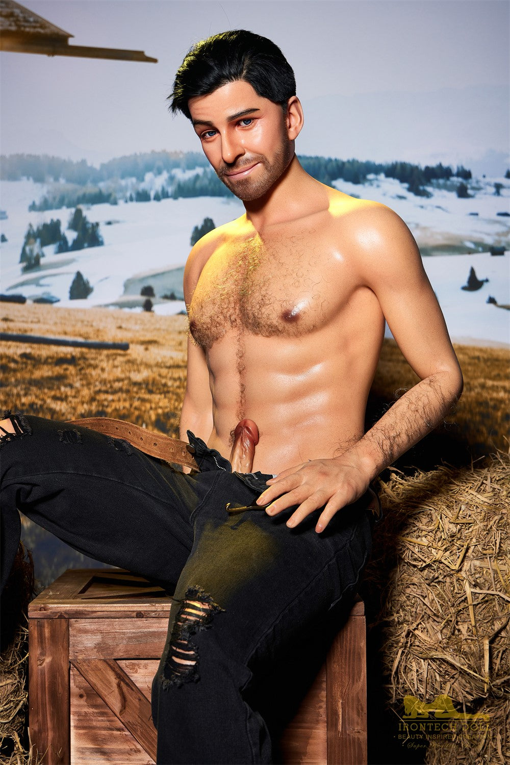 Allen Male Sex Doll (Irontech Doll 170cm M6 σιλικόνη)