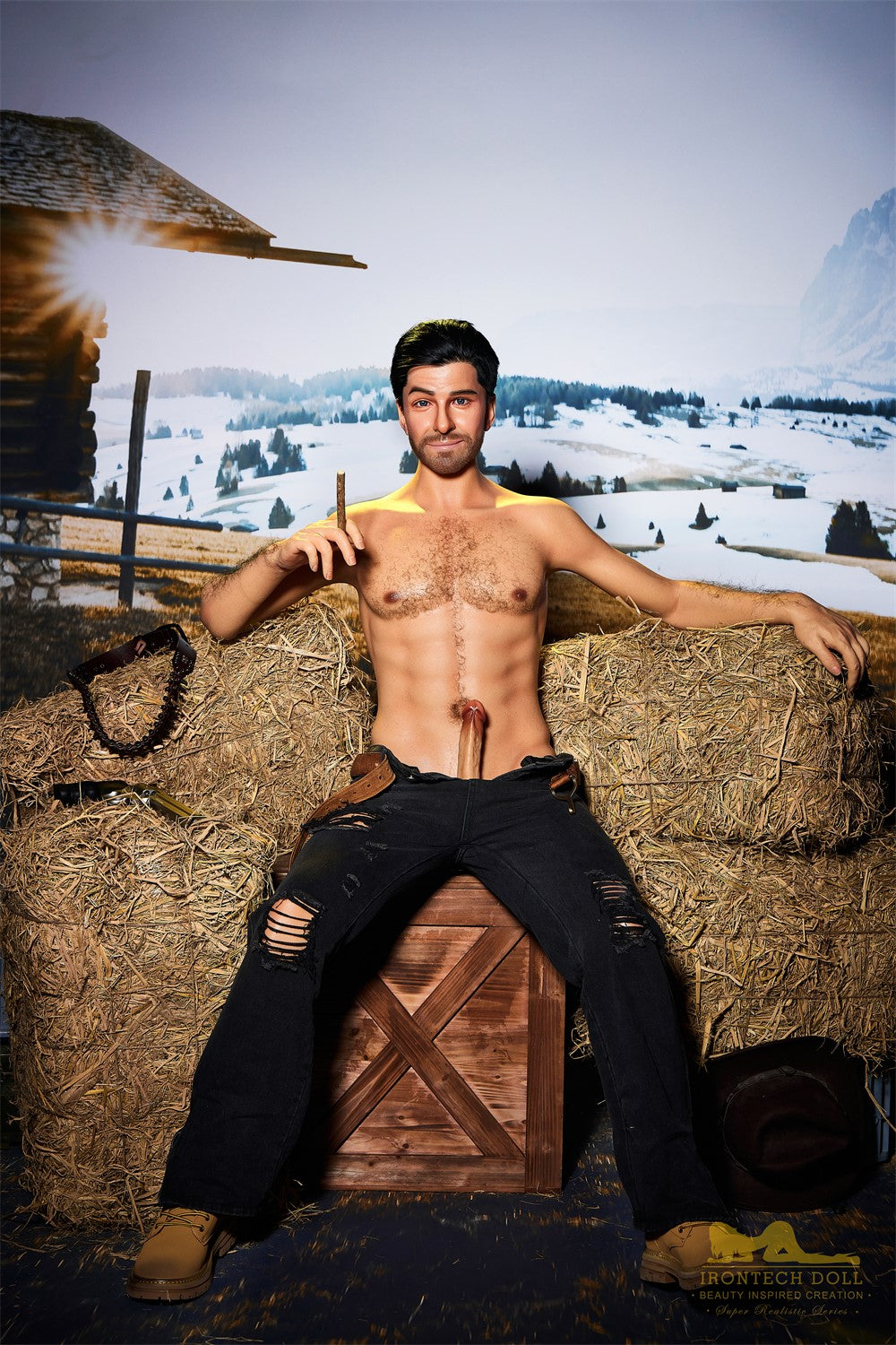 Ανδρική σεξουαλική κούκλα Allen (Irontech Doll Σιλικόνη M6 170cm)