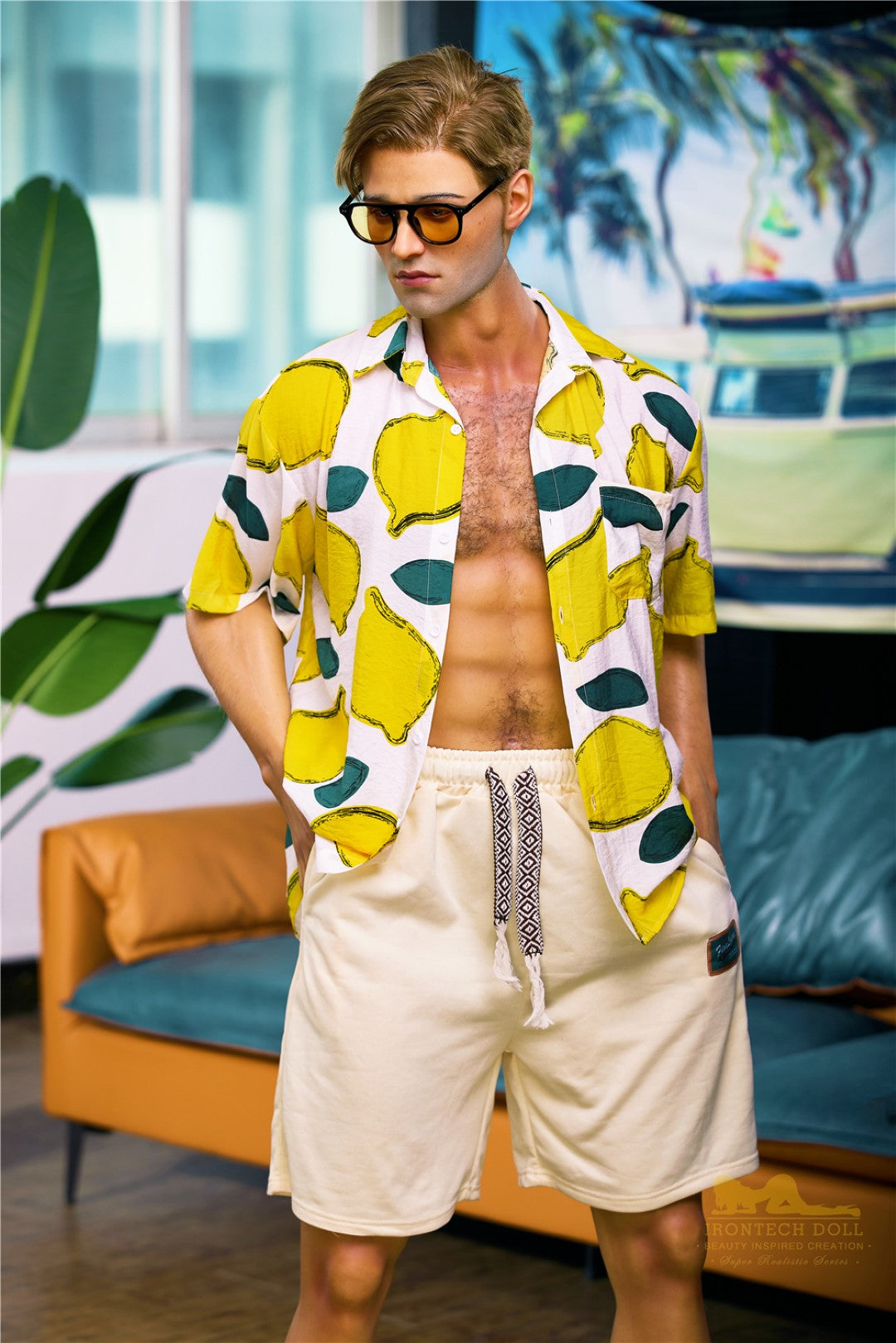 Jack Male Sex Doll (Irontech Doll 176cm M4 σιλικόνη)