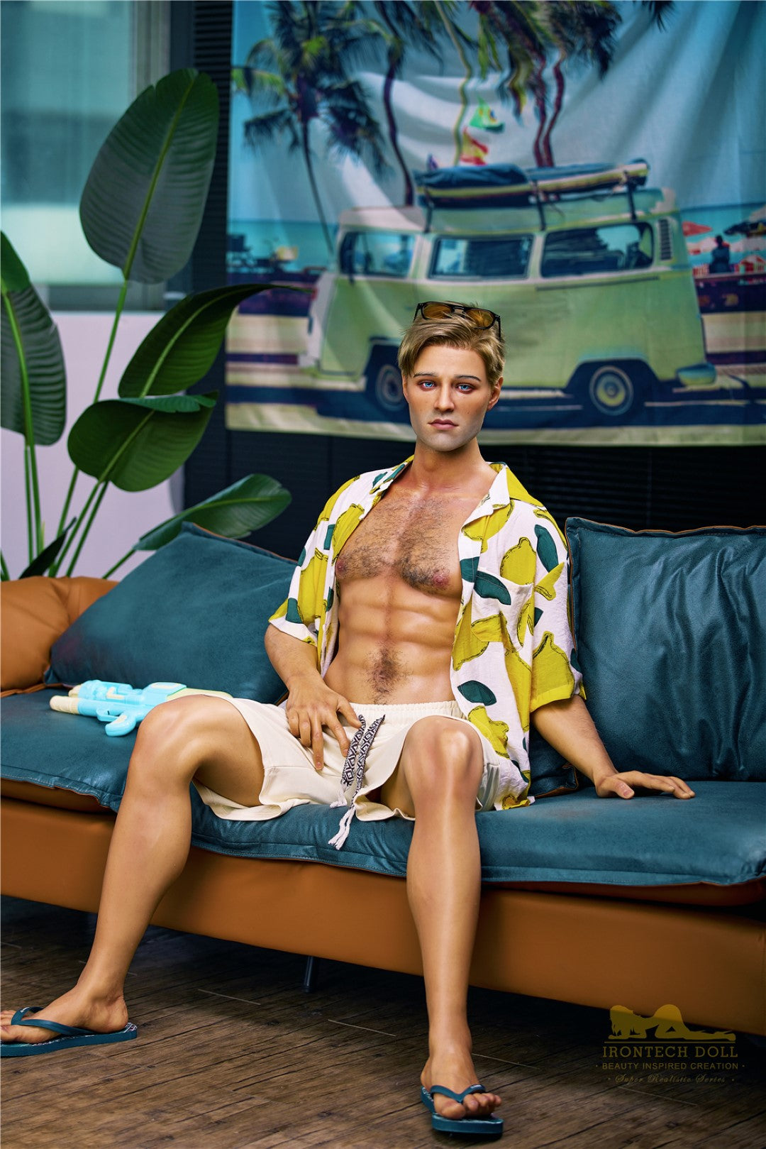 Jack Male Sex Doll (Irontech Doll 176cm M4 σιλικόνη)