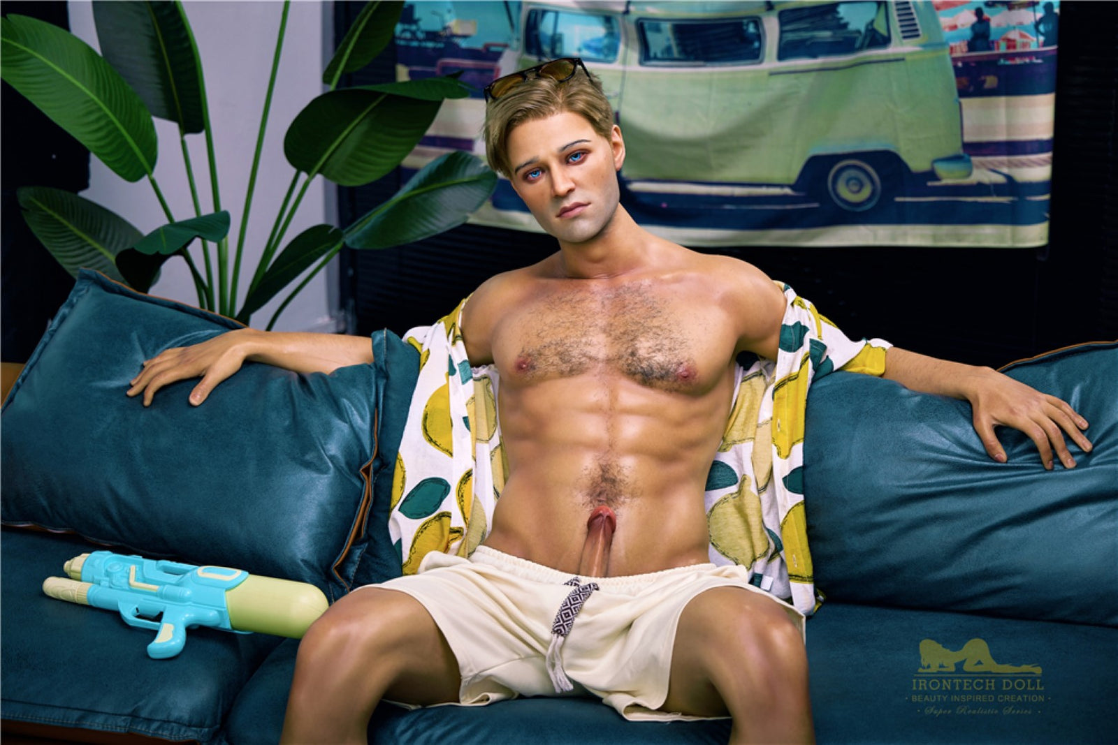 Jack Male Sex Doll (Irontech Doll 176cm M4 σιλικόνη)