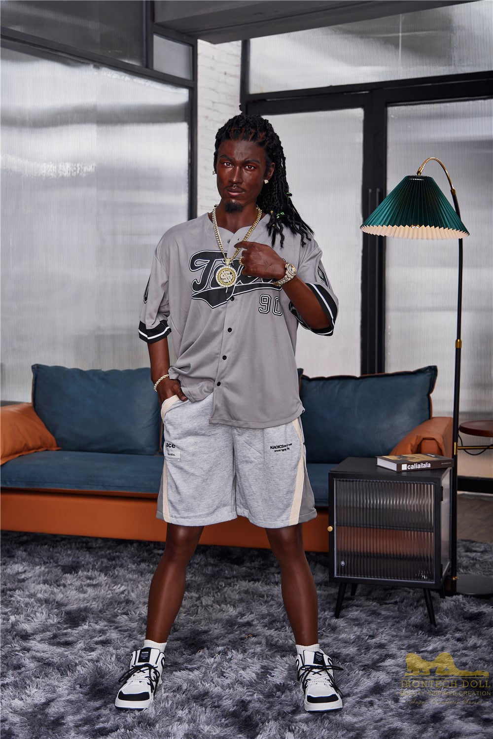 Μπιλ ανδρική κούκλα σεξ (Irontech Doll Σιλικόνη M7 170cm)