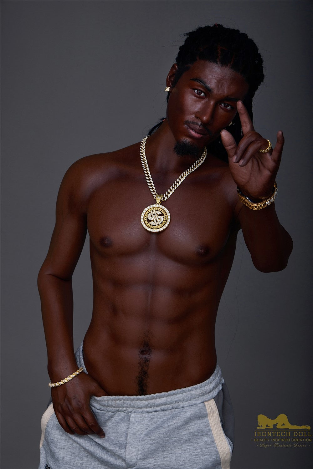 Μπιλ ανδρική κούκλα σεξ (Irontech Doll Σιλικόνη M7 170cm)