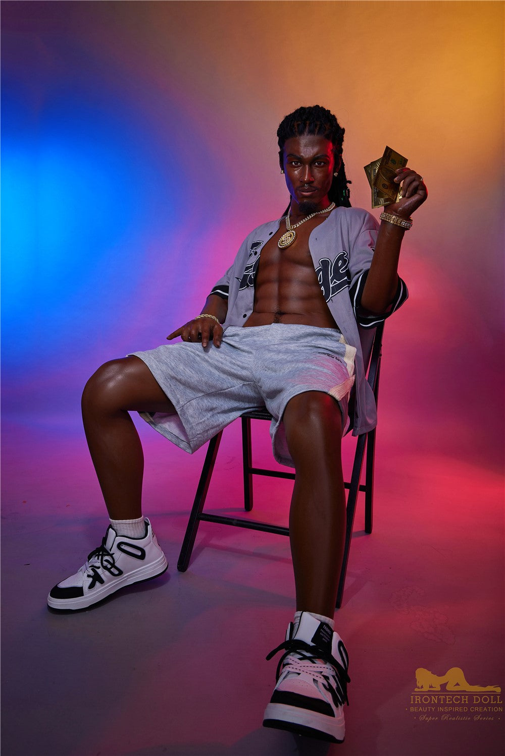 Μπιλ ανδρική κούκλα σεξ (Irontech Doll Σιλικόνη M7 170cm)