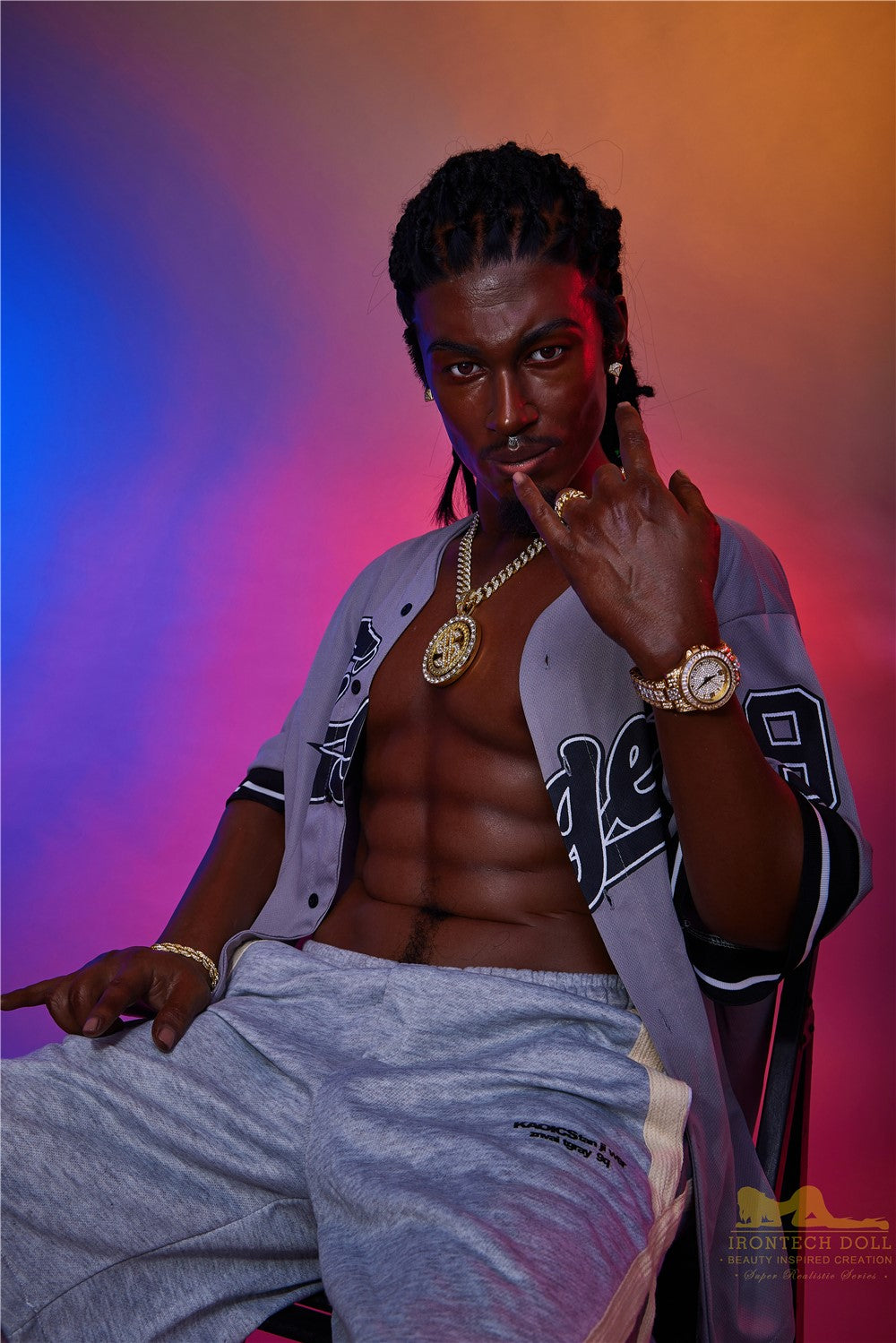 Μπιλ ανδρική κούκλα σεξ (Irontech Doll Σιλικόνη M7 170cm)