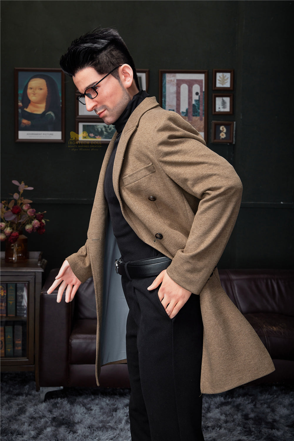 George Male Sex Doll (Irontech Doll 176cm M3 σιλικόνη)