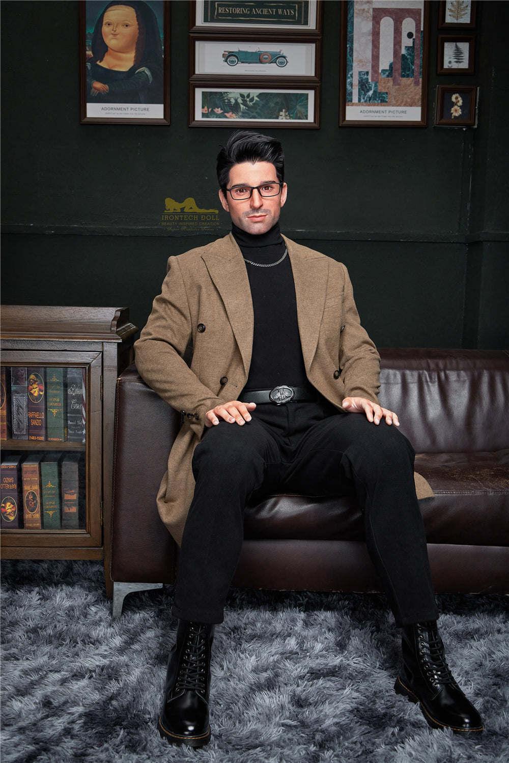 Ανδρική σεξουαλική κούκλα George (Irontech Doll Σιλικόνη 176cm M3) EXPRESS