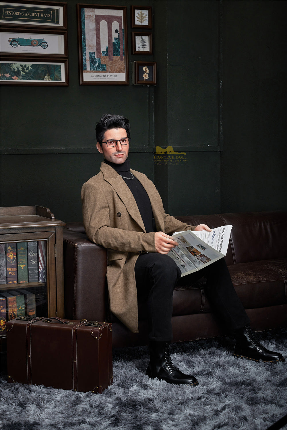 Ανδρική σεξουαλική κούκλα George (Irontech Doll Σιλικόνη 176cm M3) EXPRESS